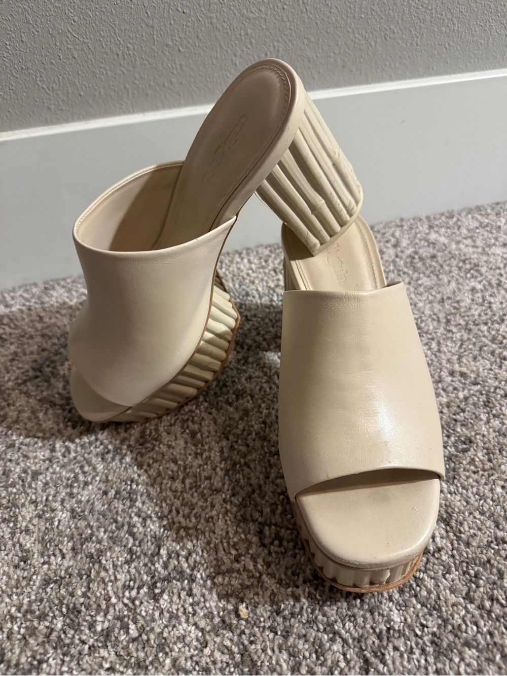 Cult Gaia Judith Platform in Bone